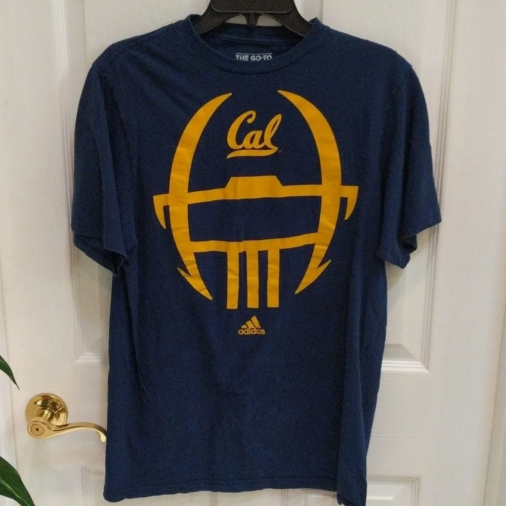 Adidas Adult Short Sleeve Graphic Tee Size Medium Cal U